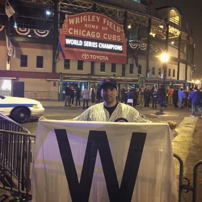 Die-Hard Cubs Fan